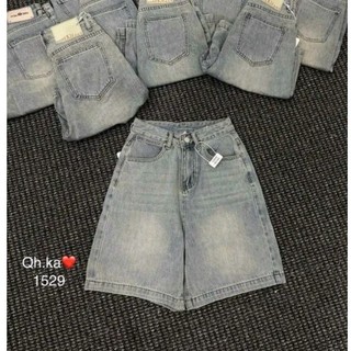 Quần jeans ngố trơn hàng qcl1