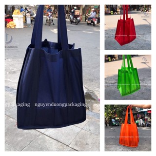 (1 Chiếc) Túi vải Không dệt May quai liền thân - Có thể tái sử dụng