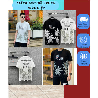 Áo Icon Bản In Cây Dừa Cực KÌ Đẹp