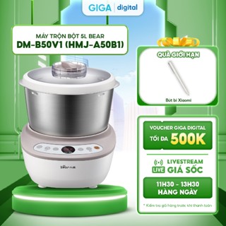 Máy Trộn Bột 5L Bear DM-B50V1 (HMJ-A50B1) - Màn hình điện tử, hẹn giờ tự động