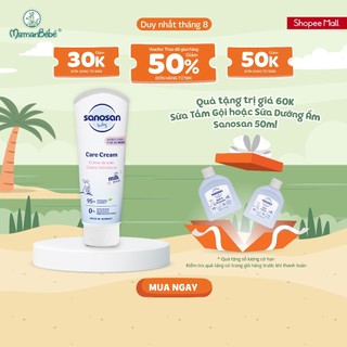 Kem dưỡng ẩm sanosan baby care cream 100ml