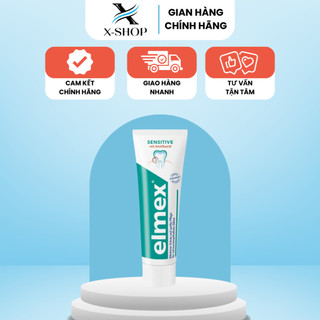 Kem đánh răng cao cấp chống ê buốt elmex nội địa đức, bảo vệ tuyệt đối cho lợi và răng