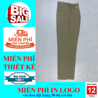 Quần bảo hộ vải kaki đẹp PN10