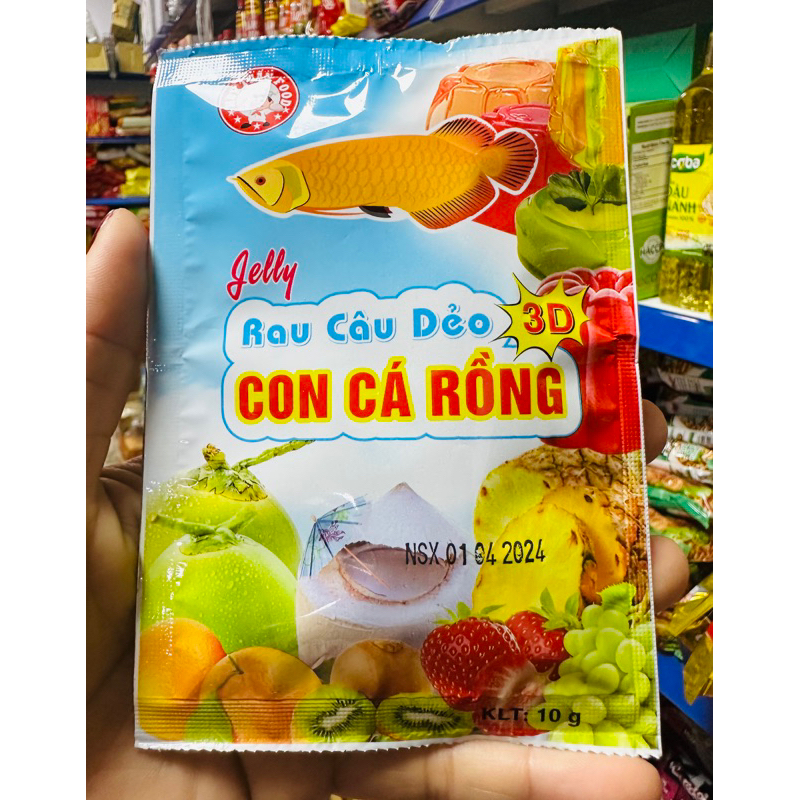 Bột làm thạch rau câu dẻo ( mới)