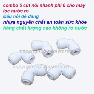 CÚT NỐI NHANH PHI 6 MÁY LỌC NƯỚC RO SHITONG TAIWAN HÀNG ĐẸP GIÁ RẺ HÀ NỘI