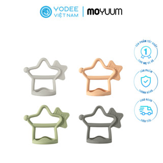  Moyuum Gặm nướu hình sao bằng silicone cao cấp giúp giảm đau và ngứa nướu cho bé 