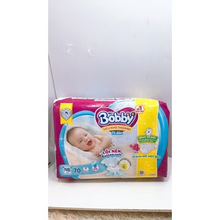 Tả Dán Sơ Sinh BOBBY Size Dưới 5KG 70 MIẾNG