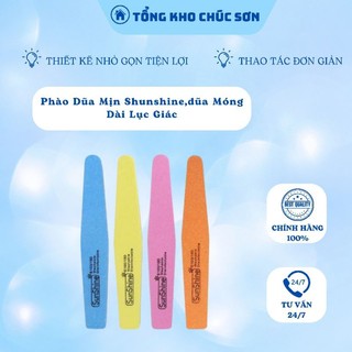 Phào Dũa Mịn Shunshine,dũa Móng Dài Lục Giác