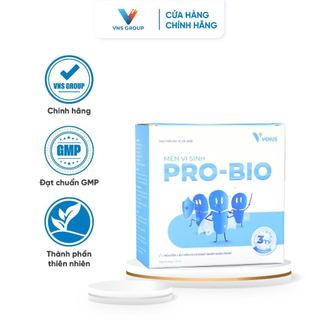 Tiêu hóa khỏe Men vi sinh Pro-Bio bổ sung 3 tỷ lợi khuẩn ăn ngon cải thiện tiêu hóa VNS Group