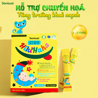  Siro ăn ngon Hihihaha Huyền Phi chính hãng hộp 30g giúp bé ăn ngon ngủ ngon hấp thụ tốt tăng cân hiệu quả. 