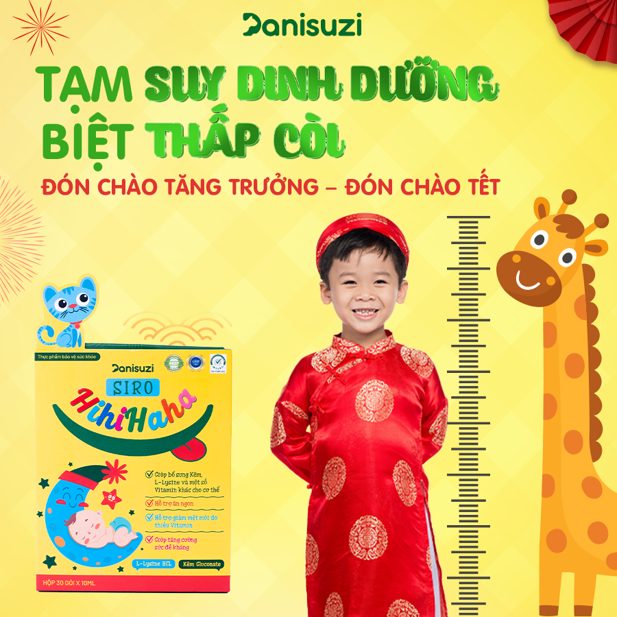 Siro ăn ngon Hihihaha Huyền Phi chính hãng, hộp 30g, giúp bé ăn ngon, ngủ ngon, hấp thụ tốt, tăng cân hiệu quả.