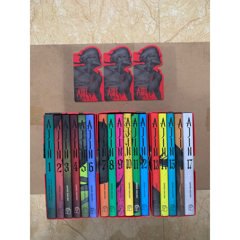 Ajin full 3 boxset unseal đủ phụ kiện