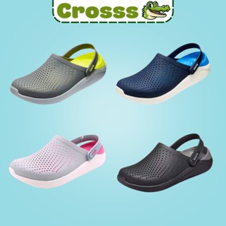Dép Sục Crocs Literide Dép Đi Mưa, Dép Crocs Litertide Sục Bít Đầu Thời Trang Siêu Bền [ SỤC LÍT ]