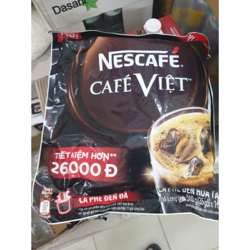 CAFE VIỆT BỊCH 35 GÓI 16G CỦA NESCAFE