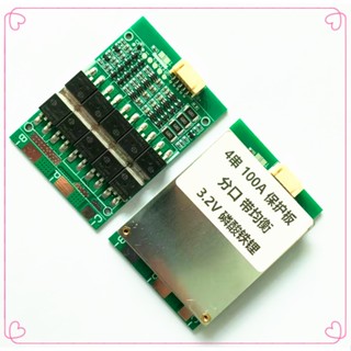 Mạch bảo vệ BMS cho pin sắt LiFePO4 3.2V 4S 100A, Mạch bảo vệ pin sắt HX-4S-F100A hệ 4 cell nối tiếp