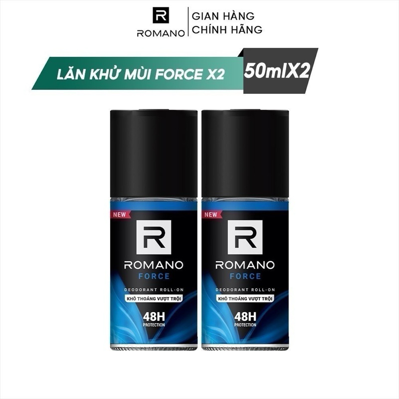 LĂN NGĂN KHỬ MÙI ROMANO 48H (50ML)
