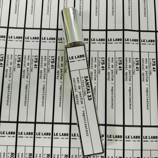 10ml  lelabo santal 33 EDP/ nam