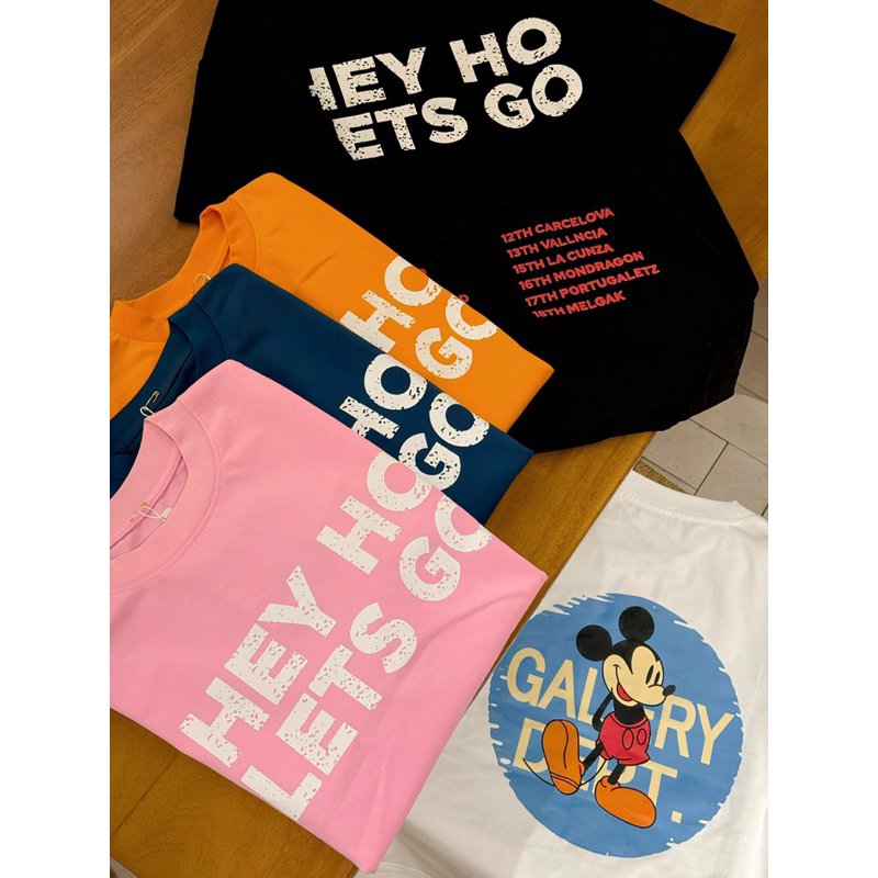 [RÁCH STORE] Áo Thun - in HEY HO LETS GO
