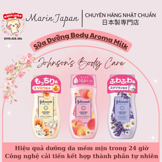 Sữa Dưỡng Thể Johnson’s Body Care Aroma Mikl Rose & Jasmine 200ml Nhật Bản Hương Hoa Hồng Và Hoa Nhài Quyến Rũ