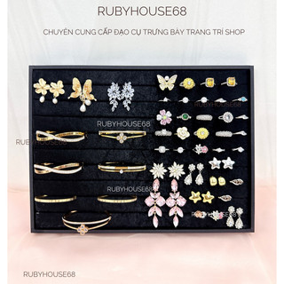 Khay đựng trang sức nhung Rubyhouse68