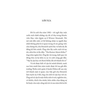 Sách - Thư gửi nhà thơ trẻ (Rainer Maria Rilke) (Nhã Nam)