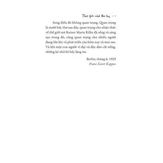 Sách - Thư gửi nhà thơ trẻ (Rainer Maria Rilke) (Nhã Nam)