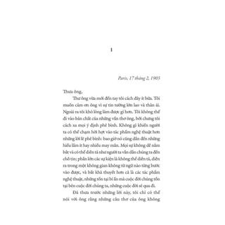 Sách - Thư gửi nhà thơ trẻ (Rainer Maria Rilke) (Nhã Nam)