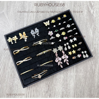 Khay đựng trang sức nhung dành cho nhẫn, hoa tai… Rubyhouse68