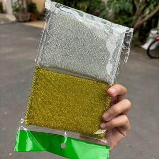 Set 2 miếng mút rửa chén bát bọt biển