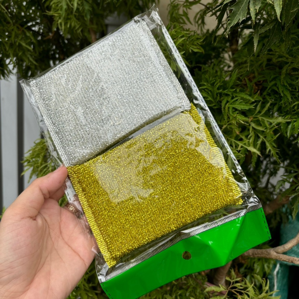 Set 2 miếng mút rửa chén bát bọt biển