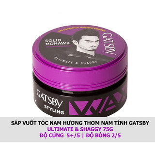  Wax tạo kiểu tóc Gatsby 75g ,25g Đủ 5 màu 