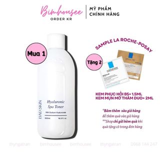 Toner BAD SKIN badskin HYALURONIC SPA TONER siêu cấp nước