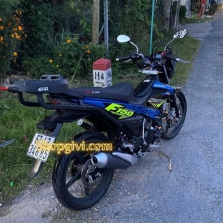 Baga Givi HRV, HRX cho xe Satria, Raider FI, chắc chắn, đẹp hoàn thiện