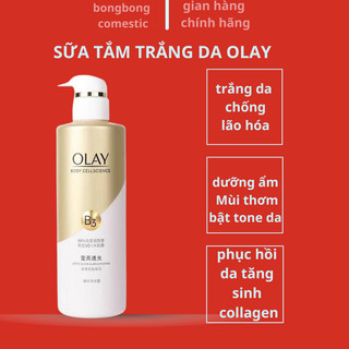 Sữa tắm trắng da olay b3 vitamin c