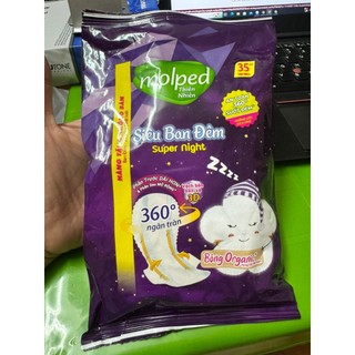1 gói 2 miếng bvs molped icycool có cánh, ultra có cánh & đêm 35cm