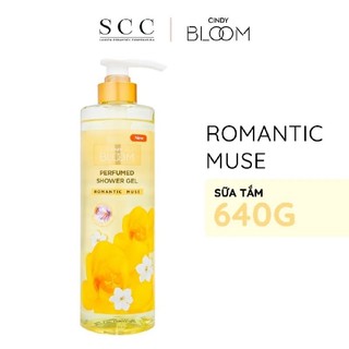 (TẶNG 1 KHĂN ĐA NĂNG)(640g) Sữa tắm CINDY BLOOM hương nước hoa - 4 mùi lựa chọn