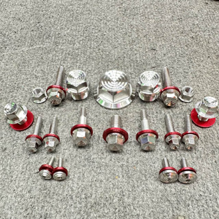  Combo Full Ốc Salaya Inox304 Dàn Đầu Sonic  Đầy Đủ Lông Đền  