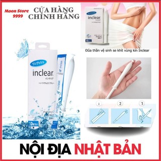 [Hoả Tốc] Dung Dịch Vệ Sinh Phụ Nữ Inclear Nhật Bản - Hộp 10 Cây