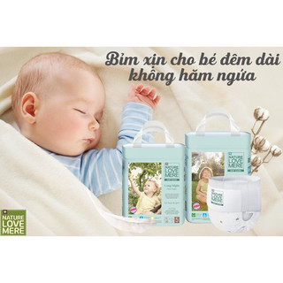 (MUA LÀ CÓ QUÀ) Bỉm QUẦN chuyên đóng đêm Hàn Quốc Nature Love Mere Long Night  size L30/ XL24/XXL20