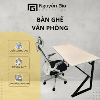( Hoả Tốc HCM TRONG NGÀY) COMBO bàn ghế văn phòng, chơi game, học tập để máy tính laptop