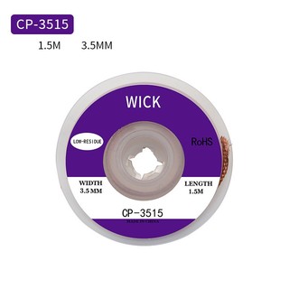 Cuộn Dây Thiếc Hút Chì Hàn 3.5mm 1.5m