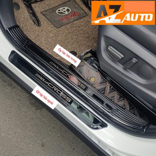 Ốp bậc cửa, Nẹp bước chân Toyota Corolla Cross 2020-2024, Mẫu Titan