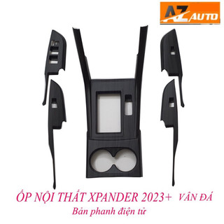 Ốp Nội Thất vân đá xe Xpander 2022- 2024, nhựa abs vân đá cao cấp bản phanh điện tử