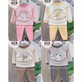 Bộ quần áo dài tay Embes chất cotton cho bé trai, bé gái