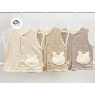 Áo gile Ualarogo nỉ nhung siêu đẹp cho bé 0-18M