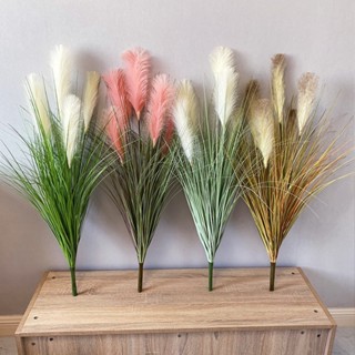 Cây Lau Giả Cành 5 Nhánh Dài 90cm Bền Màu Decor Trang Trí Nhà Cửa