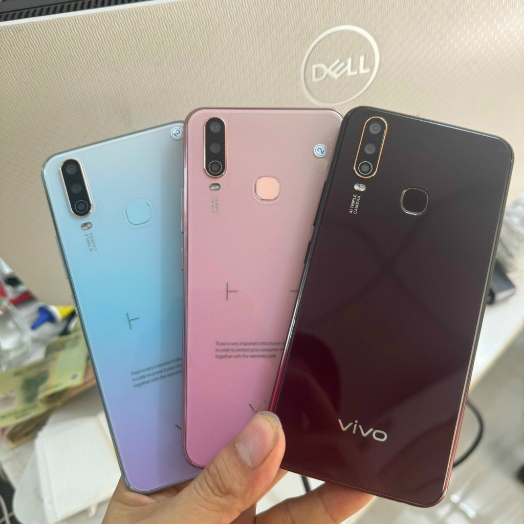  < Chính Hãng > Điện thoại VIVO Y17 ram 8 256GB ,máy nguyên zin đẹp keng ,máy Full mọi chưc năng ,tặng ốp lưng ,BH 12T 