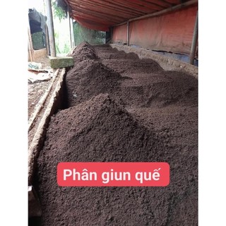 Phân bón giun quế nguyên chất, phân bón hữu cơ trùn quế nguyên chất