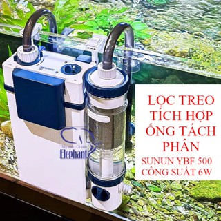  Lọc treo SunSun YBF 500 tích hợp ống tách phân cho hồ thủy sinh cá cảnh 