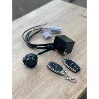 Khóa Chống Trộm Mở và Tắt xe máy từ xa cho các dòng xe remote bằng kim loại khoảng cách lên đến 200m   .